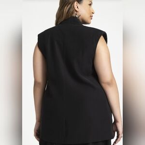 Eloquii Longline Double Breasted Vest